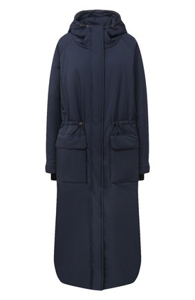 Женское пальто LORO PIANA темно-синего цвета по цене 476000 руб., арт. FAL4382 | Фото 1 Женское пальто LORO PIANA темно-синего цвета, арт. FAL4382 | Фото 1