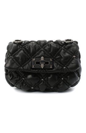Женская сумка valentino garavani spikeme VALENTINO черного цвета по цене 155500 руб., арт. UW0B0H79/EFZ | Фото 1 Женская сумка valentino garavani spikeme VALENTINO черного цвета, арт. UW0B0H79/EFZ | Фото 1