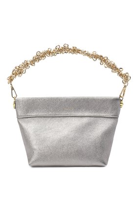 Женская сумка giant coin purse YUZEFI серебряного цвета по цене 35900 руб., арт. YUZAW20-HB-CP-02 | Фото 1 Женская сумка giant coin purse YUZEFI серебряного цвета, арт. YUZAW20-HB-CP-02 | Фото 1