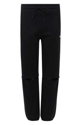 Женские хлопковые джоггеры MSGM черного цвета по цене 19650 руб., арт. 2942MDP162 207999 | Фото 1 Женские хлопковые джоггеры MSGM черного цвета, арт. 2942MDP162 207999 | Фото 1