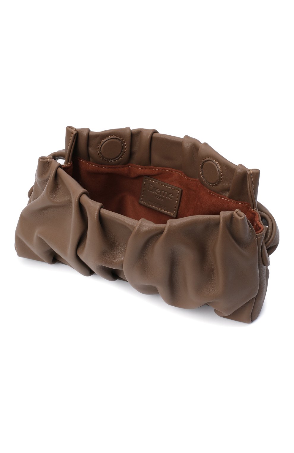 Женская сумка vague small ELLEME темно-коричневого цвета по цене 0 руб., арт. VAGUE/LEATHER | Фото 4 Женская сумка vague small ELLEME темно-коричневого цвета, арт. VAGUE/LEATHER | Фото 4 (Сумки-технические: Сумки через плечо, Сумки top-handle; Материал: Натуральная кожа; Размер: small)
