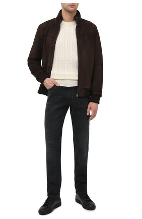 Мужские кожаные кеды PHILIPP PLEIN черного цвета по цене 70470 руб., арт. A20S MSC2944 PFU010N | Фото 2 Мужские кожаные кеды PHILIPP PLEIN черного цвета, арт. A20S MSC2944 PFU010N | Фото 2