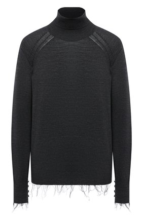 Женская шерстяная водолазка ACNE STUDIOS темно-серого цвета по цене 33650 руб., арт. A60193 | Фото 1 Женская шерстяная водолазка ACNE STUDIOS темно-серого цвета, арт. A60193 | Фото 1