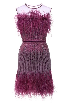 Женское платье JENNY PACKHAM фиолетового цвета по цене 296000 руб., арт. HHD107S | Фото 1 Женское платье JENNY PACKHAM фиолетового цвета, арт. HHD107S | Фото 1