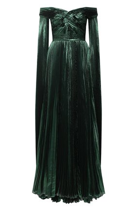 Женское платье ZUHAIR MURAD зеленого цвета по цене 776000 руб., арт. DRP20045/CHLU003 | Фото 1 Женское платье ZUHAIR MURAD зеленого цвета, арт. DRP20045/CHLU003 | Фото 1
