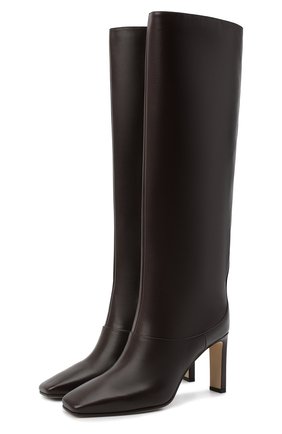 Женские кожаные сапоги mahesa 85 JIMMY CHOO коричневого цвета по цене 116700 руб., арт. MAHESA 85/WLZ | Фото 1 Женские кожаные сапоги mahesa 85 JIMMY CHOO коричневого цвета, арт. MAHESA 85/WLZ | Фото 1