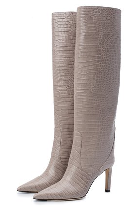 Женские кожаные сапоги mavis 85 JIMMY CHOO бежевого цвета по цене 124500 руб., арт. MAVIS 85/CCL | Фото 1 Женские кожаные сапоги mavis 85 JIMMY CHOO бежевого цвета, арт. MAVIS 85/CCL | Фото 1