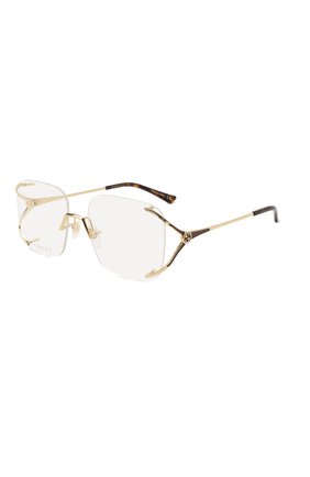 Женские оправа GUCCI золотого цвета по цене 29950 руб., арт. GG0652 001 | Фото 1 Женские оправа GUCCI золотого цвета, арт. GG0652 001 | Фото 1