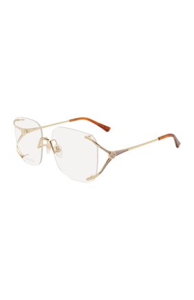 Женские оправа GUCCI золотого цвета по цене 29950 руб., арт. GG0652 003 | Фото 1 Женские оправа GUCCI золотого цвета, арт. GG0652 003 | Фото 1