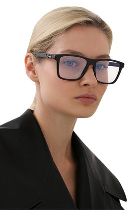 Женские оправа SAINT LAURENT черного цвета по цене 16300 руб., арт. SL 337 001 | Фото 2 Женские оправа SAINT LAURENT черного цвета, арт. SL 337 001 | Фото 2