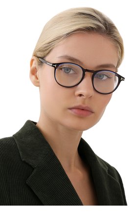 Женские оправа TOM FORD коричневого цвета по цене 17250 руб., арт. TF5294 056 48 | Фото 2 Женские оправа TOM FORD коричневого цвета, арт. TF5294 056 48 | Фото 2