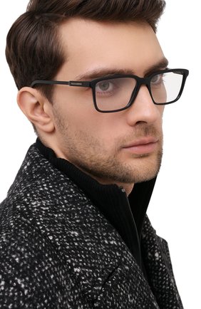 Мужские оправа DOLCE & GABBANA черного цвета по цене 12000 руб., арт. 5061-501 | Фото 2 Мужские оправа DOLCE & GABBANA черного цвета, арт. 5061-501 | Фото 2