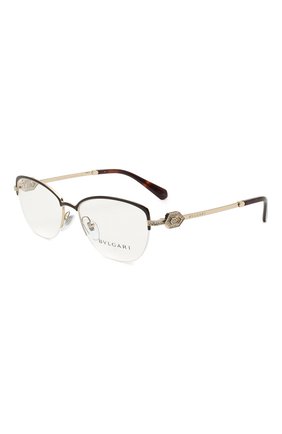 Женские оправа BVLGARI золотого цвета по цене 26700 руб., арт. 2210B-2034 | Фото 1 Женские оправа BVLGARI золотого цвета, арт. 2210B-2034 | Фото 1