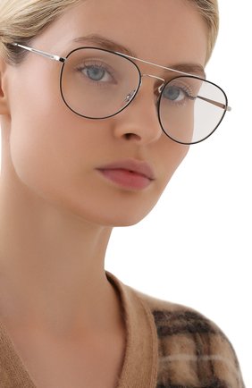 Женские оправа RAY-BAN серебряного цвета по цене 8300 руб., арт. 6414-2983 | Фото 2 Женские оправа RAY-BAN серебряного цвета, арт. 6414-2983 | Фото 2
