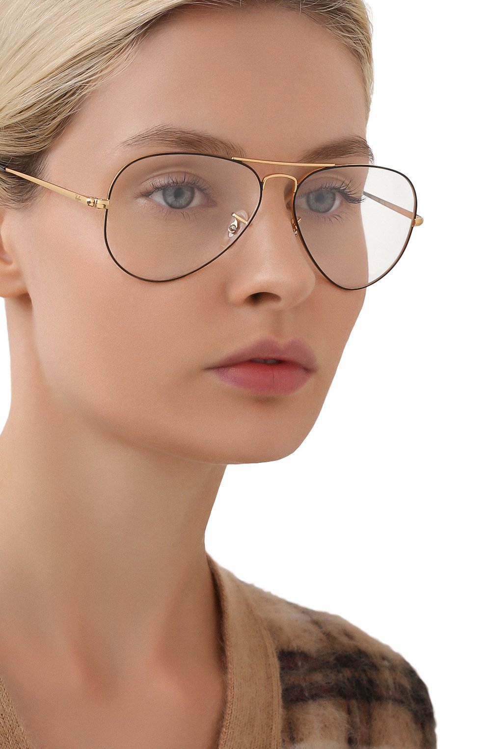 Женские оправа RAY-BAN черного цвета по цене 8995 руб., арт. 6489-2946 | Фото 2 Женские оправа RAY-BAN черного цвета, арт. 6489-2946 | Фото 2