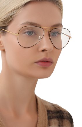 Женские оправа RAY-BAN черного цвета по цене 8995 руб., арт. 6489-2946 | Фото 2 Женские оправа RAY-BAN черного цвета, арт. 6489-2946 | Фото 2