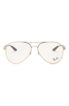 Женские оправа RAY-BAN золотого цвета по цене 12100 руб., арт. 8420-2500 | Фото 4 Женские оправа RAY-BAN золотого цвета, арт. 8420-2500 | Фото 4