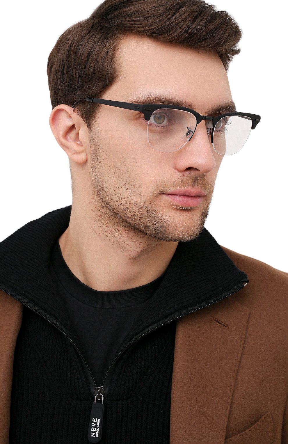 Женские оправа RAY-BAN черного цвета по цене 9950 руб., арт. 3716VM-2904 | Фото 3 Женские оправа RAY-BAN черного цвета, арт. 3716VM-2904 | Фото 3