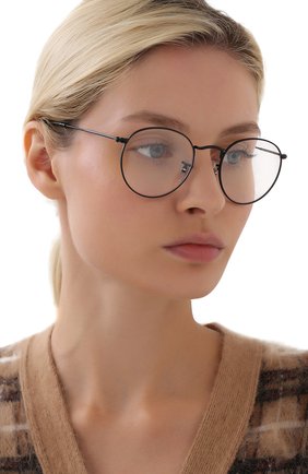 Женские оправа RAY-BAN черного цвета по цене 8995 руб., арт. 3447V-2503 | Фото 2 Женские оправа RAY-BAN черного цвета, арт. 3447V-2503 | Фото 2
