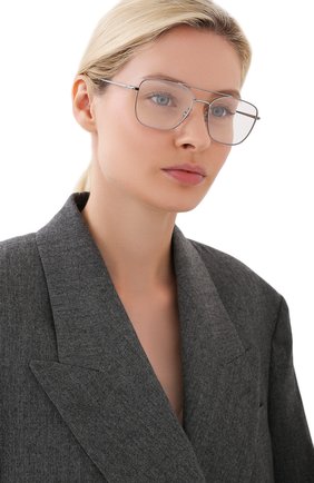 Женские оправа RAY-BAN серебряного цвета по цене 8300 руб., арт. 6450-2502 | Фото 2 Женские оправа RAY-BAN серебряного цвета, арт. 6450-2502 | Фото 2