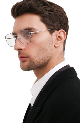Женские оправа RAY-BAN серебряного цвета по цене 8300 руб., арт. 6450-2502 | Фото 3 Женские оправа RAY-BAN серебряного цвета, арт. 6450-2502 | Фото 3