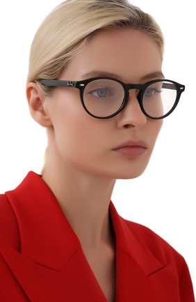 Женские оправа RAY-BAN черного цвета по цене 9600 руб., арт. 5283-2000 | Фото 2 Женские оправа RAY-BAN черного цвета, арт. 5283-2000 | Фото 2