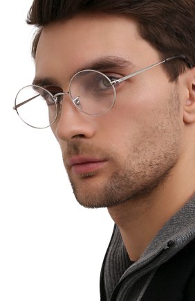 Женские оправа RAY-BAN серебряного цвета по цене 8995 руб., арт. 1970V-2501 | Фото 3 Женские оправа RAY-BAN серебряного цвета, арт. 1970V-2501 | Фото 3