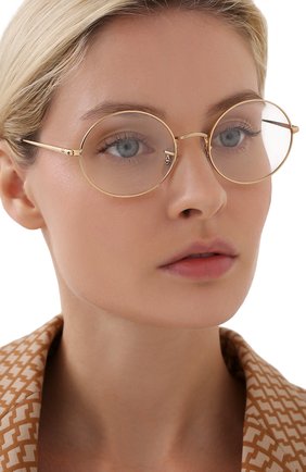Женские оправа RAY-BAN золотого цвета по цене 8995 руб., арт. 1970V-3086 | Фото 2 Женские оправа RAY-BAN золотого цвета, арт. 1970V-3086 | Фото 2