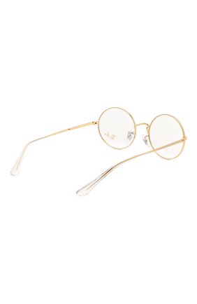 Женские оправа RAY-BAN золотого цвета по цене 8995 руб., арт. 1970V-3086 | Фото 5 Женские оправа RAY-BAN золотого цвета, арт. 1970V-3086 | Фото 5
