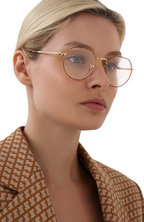Женские оправа RAY-BAN золотого цвета по цене 8995 руб., арт. 6465-2945 | Фото 2 Женские оправа RAY-BAN золотого цвета, арт. 6465-2945 | Фото 2