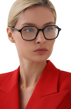 Женские оправа RAY-BAN черного цвета по цене 8995 руб., арт. 5394-2000 | Фото 2 Женские оправа RAY-BAN черного цвета, арт. 5394-2000 | Фото 2