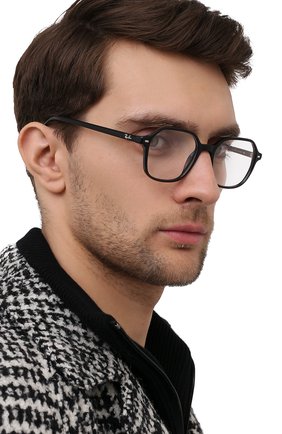 Женские оправа RAY-BAN черного цвета по цене 8995 руб., арт. 5394-2000 | Фото 3 Женские оправа RAY-BAN черного цвета, арт. 5394-2000 | Фото 3