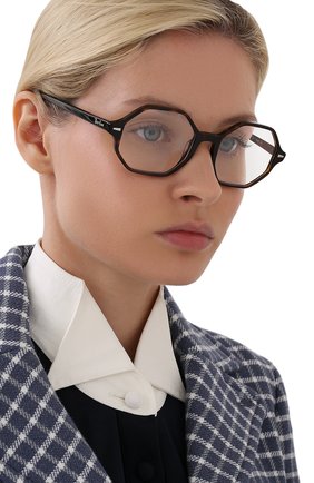 Женские оправа RAY-BAN коричневого цвета по цене 8995 руб., арт. 5472-2012 | Фото 2 Женские оправа RAY-BAN коричневого цвета, арт. 5472-2012 | Фото 2