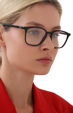 Женские оправа RAY-BAN черного цвета по цене 0 руб., арт. 7185-2000 | Фото 2 Женские оправа RAY-BAN черного цвета, арт. 7185-2000 | Фото 2 (Региональные ограничения белый список (Axapta Mercury): RU; Тип очков: Оправа; Кросс-КТ: Оправы-унисекс; Оптика Гендер: оптика-унисекс; Очки форма: Прямоугольные)