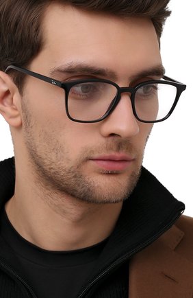 Женские оправа RAY-BAN черного цвета по цене 0 руб., арт. 7185-2000 | Фото 3 Женские оправа RAY-BAN черного цвета, арт. 7185-2000 | Фото 3 (Региональные ограничения белый список (Axapta Mercury): RU; Тип очков: Оправа; Кросс-КТ: Оправы-унисекс; Оптика Гендер: оптика-унисекс; Очки форма: Прямоугольные)
