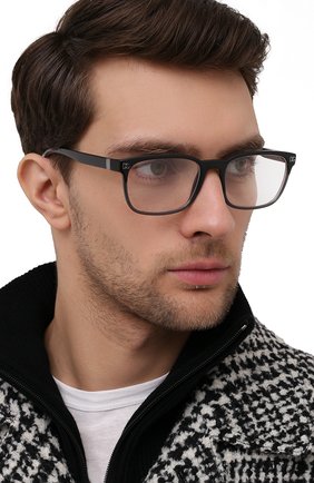 Мужские оправа DOLCE & GABBANA черного цвета по цене 15100 руб., арт. 5056-3275 | Фото 2 Мужские оправа DOLCE & GABBANA черного цвета, арт. 5056-3275 | Фото 2