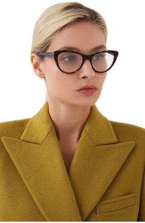 Женские оправа PRADA коричневого цвета по цене 18100 руб., арт. 05XV-512101 | Фото 2 Женские оправа PRADA коричневого цвета, арт. 05XV-512101 | Фото 2