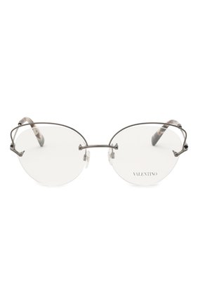 Женские оправа VALENTINO серебряного цвета по цене 19600 руб., арт. 1015-3039 | Фото 3 Женские оправа VALENTINO серебряного цвета, арт. 1015-3039 | Фото 3 (Тип очков: Оправа; Оптика Гендер: оптика-женское; Очки форма: Cat-eye)