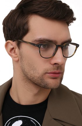 Мужские оправа OLIVER PEOPLES хаки цвета по цене 19300 руб., арт. 5219-1318 | Фото 2 Мужские оправа OLIVER PEOPLES хаки цвета, арт. 5219-1318 | Фото 2