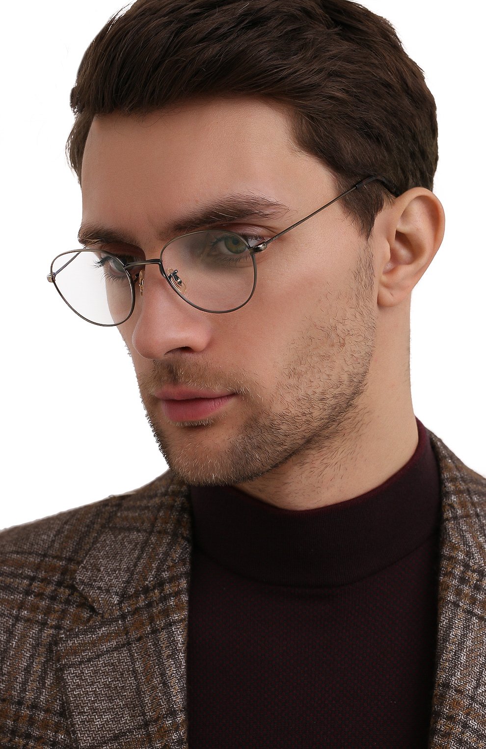 Мужские оправа OLIVER PEOPLES черного цвета по цене 21200 руб., арт. 1281-5284 | Фото 2 Мужские оправа OLIVER PEOPLES черного цвета, арт. 1281-5284 | Фото 2