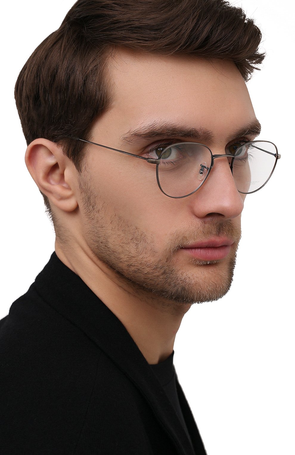 Мужские оправа OLIVER PEOPLES черного цвета по цене 21200 руб., арт. 1281-5289 | Фото 2 Мужские оправа OLIVER PEOPLES черного цвета, арт. 1281-5289 | Фото 2