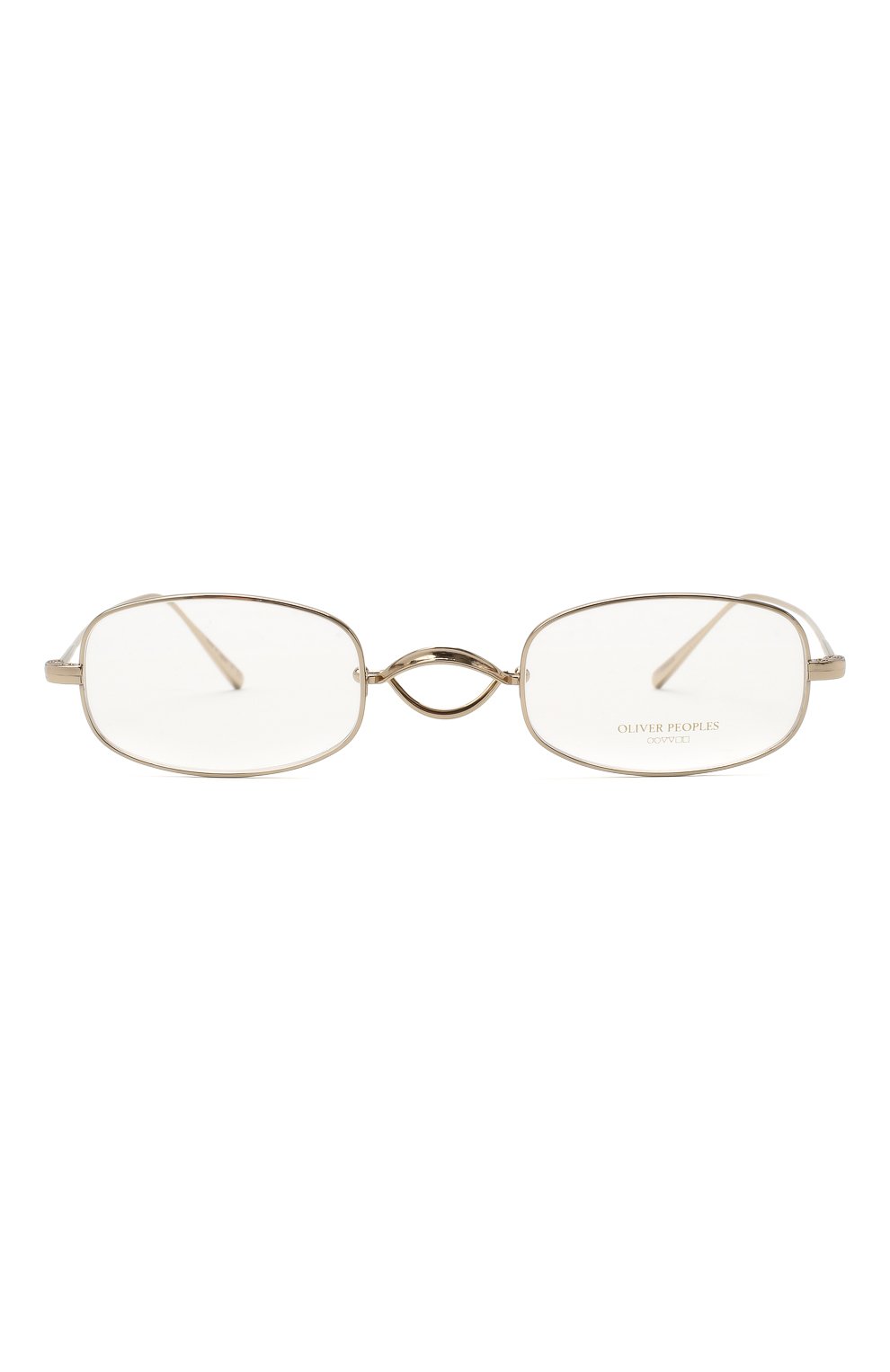 Мужские оправа OLIVER PEOPLES золотого цвета по цене 28400 руб., арт. 1256T-5035 | Фото 3 Мужские оправа OLIVER PEOPLES золотого цвета, арт. 1256T-5035 | Фото 3