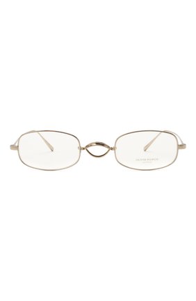 Мужские оправа OLIVER PEOPLES золотого цвета по цене 28400 руб., арт. 1256T-5035 | Фото 3 Мужские оправа OLIVER PEOPLES золотого цвета, арт. 1256T-5035 | Фото 3