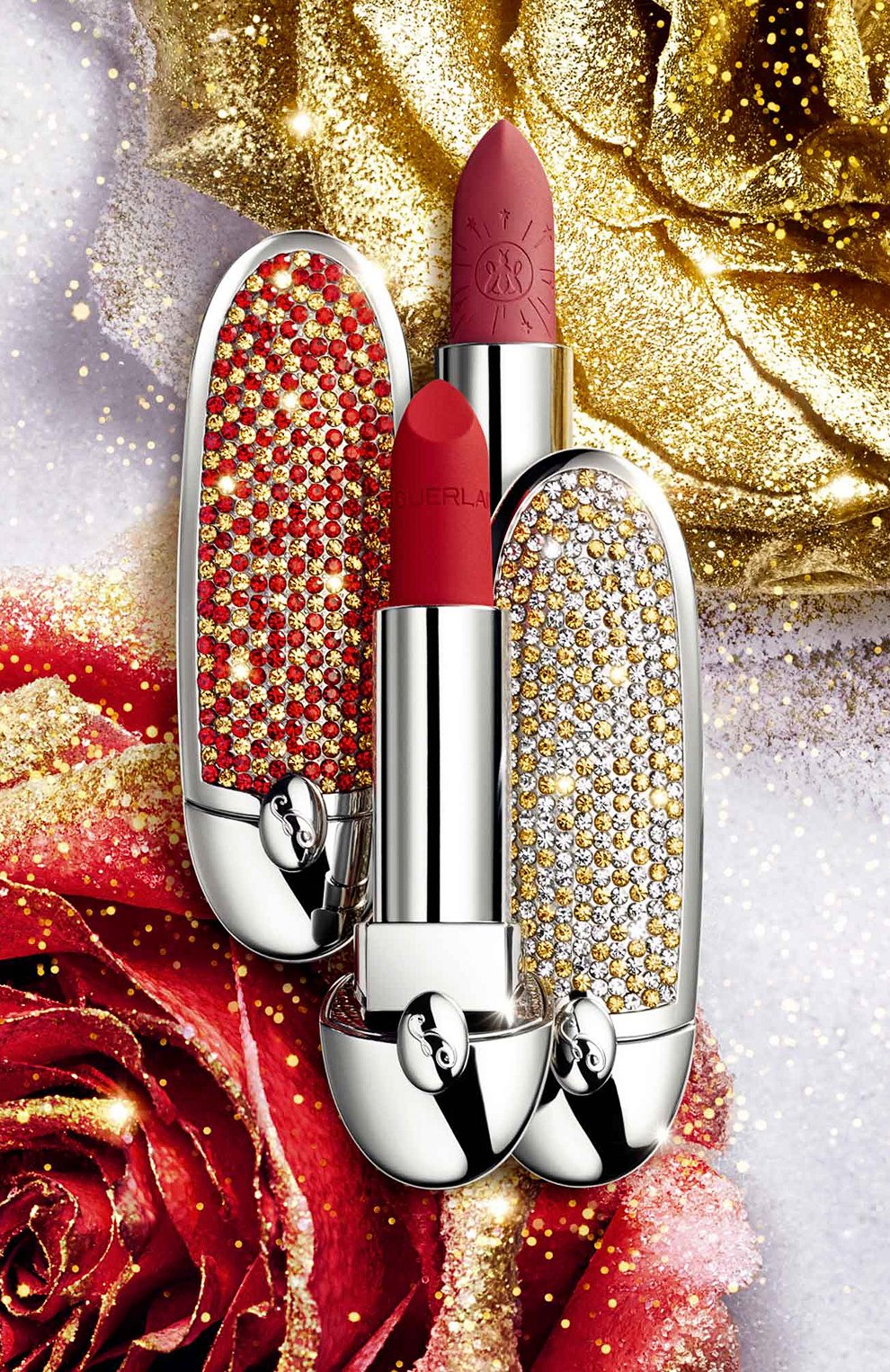 Матовая губная помада rouge g de guerlain, № 64 GUERLAIN бесцветного цвета по цене 2500 руб., арт. G043355 | Фото 3 Матовая губная помада rouge g de guerlain, № 64 GUERLAIN бесцветного цвета, арт. G043355 | Фото 3