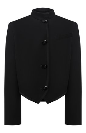Женский жакет GIORGIO ARMANI черного цвета по цене 296000 руб., арт. 0WHGG0J6/T0241 | Фото 1 Женский жакет GIORGIO ARMANI черного цвета, арт. 0WHGG0J6/T0241 | Фото 1