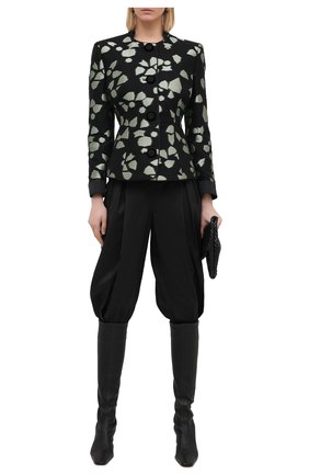 Женские брюки GIORGIO ARMANI черного цвета по цене 87250 руб., арт. 0WHPP0FR/T0270 | Фото 2 Женские брюки GIORGIO ARMANI черного цвета, арт. 0WHPP0FR/T0270 | Фото 2