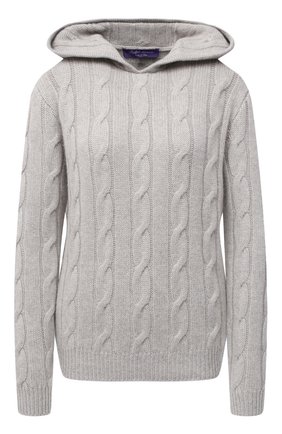 Женская кашемировое худи RALPH LAUREN серого цвета по цене 136500 руб., арт. 290815989 | Фото 1 Женская кашемировое худи RALPH LAUREN серого цвета, арт. 290815989 | Фото 1