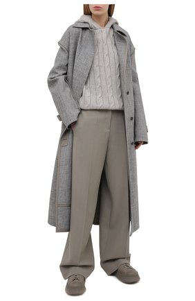 Женская кашемировое худи RALPH LAUREN серого цвета по цене 136500 руб., арт. 290815989 | Фото 2 Женская кашемировое худи RALPH LAUREN серого цвета, арт. 290815989 | Фото 2
