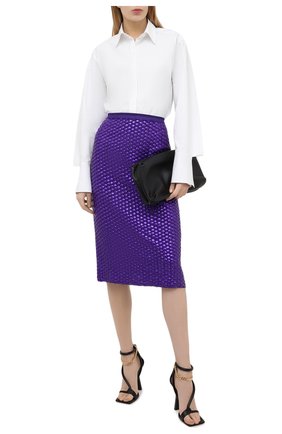 Женская юбка из вискозы DRIES VAN NOTEN фиолетового цвета по цене 141000 руб., арт. 202-10806-1434 | Фото 2 Женская юбка из вискозы DRIES VAN NOTEN фиолетового цвета, арт. 202-10806-1434 | Фото 2
