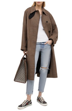 Женские джинсы MOUSSY голубого цвета по цене 29950 руб., арт. 025DAC11-2000 | Фото 2 Женские джинсы MOUSSY голубого цвета, арт. 025DAC11-2000 | Фото 2